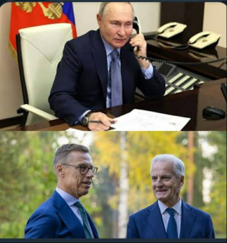 Норвеги, Финландын удирдагчид Украины дайныг дуусгах асуудлаар Путинтэй ярилцжээ